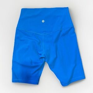 lululemon athletica Women's Vibrant Blue Bike Shorts